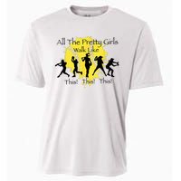 All The Pretty Walk Like This Funny Baseball Softball Cooling Performance Crew T-Shirt