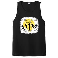 All The Pretty Girl Walk Like This Funny Baseball Girl PosiCharge Competitor Tank