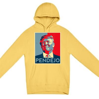 ANTI TRUMP Pendejo Trump USA American President Picture Premium Pullover Hoodie