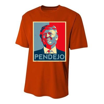 ANTI TRUMP Pendejo Trump USA American President Picture Performance Sprint T-Shirt