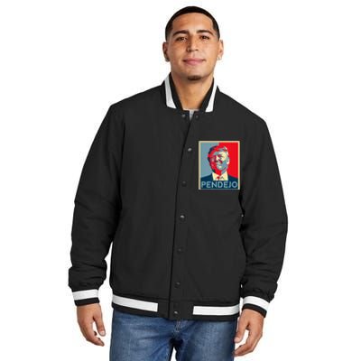 ANTI TRUMP Pendejo Trump USA American President Picture Insulated Varsity Jacket