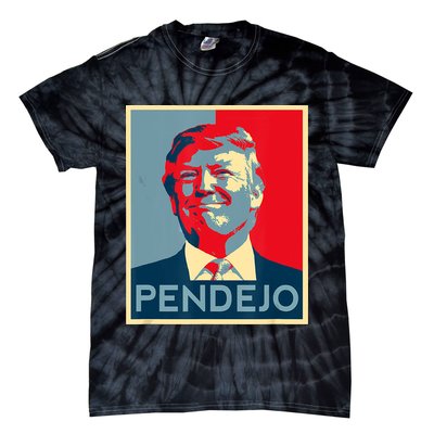 ANTI TRUMP Pendejo Trump USA American President Picture Tie-Dye T-Shirt