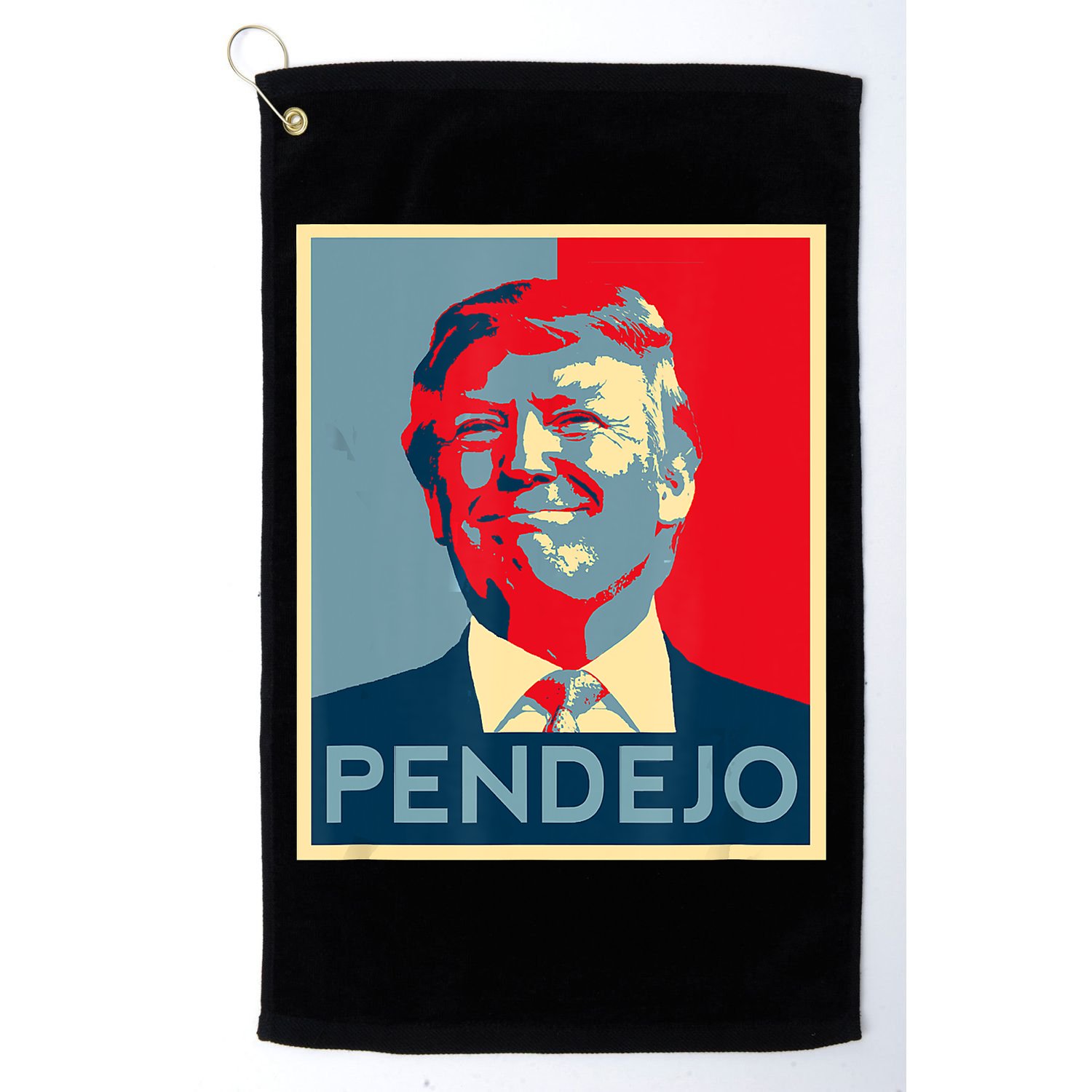 ANTI TRUMP Pendejo Trump USA American President Picture Golf Towel