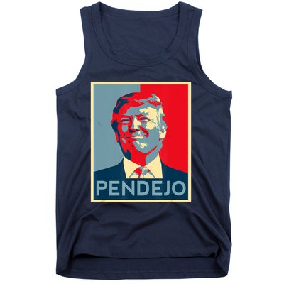 ANTI TRUMP Pendejo Trump USA American President Picture Tank Top