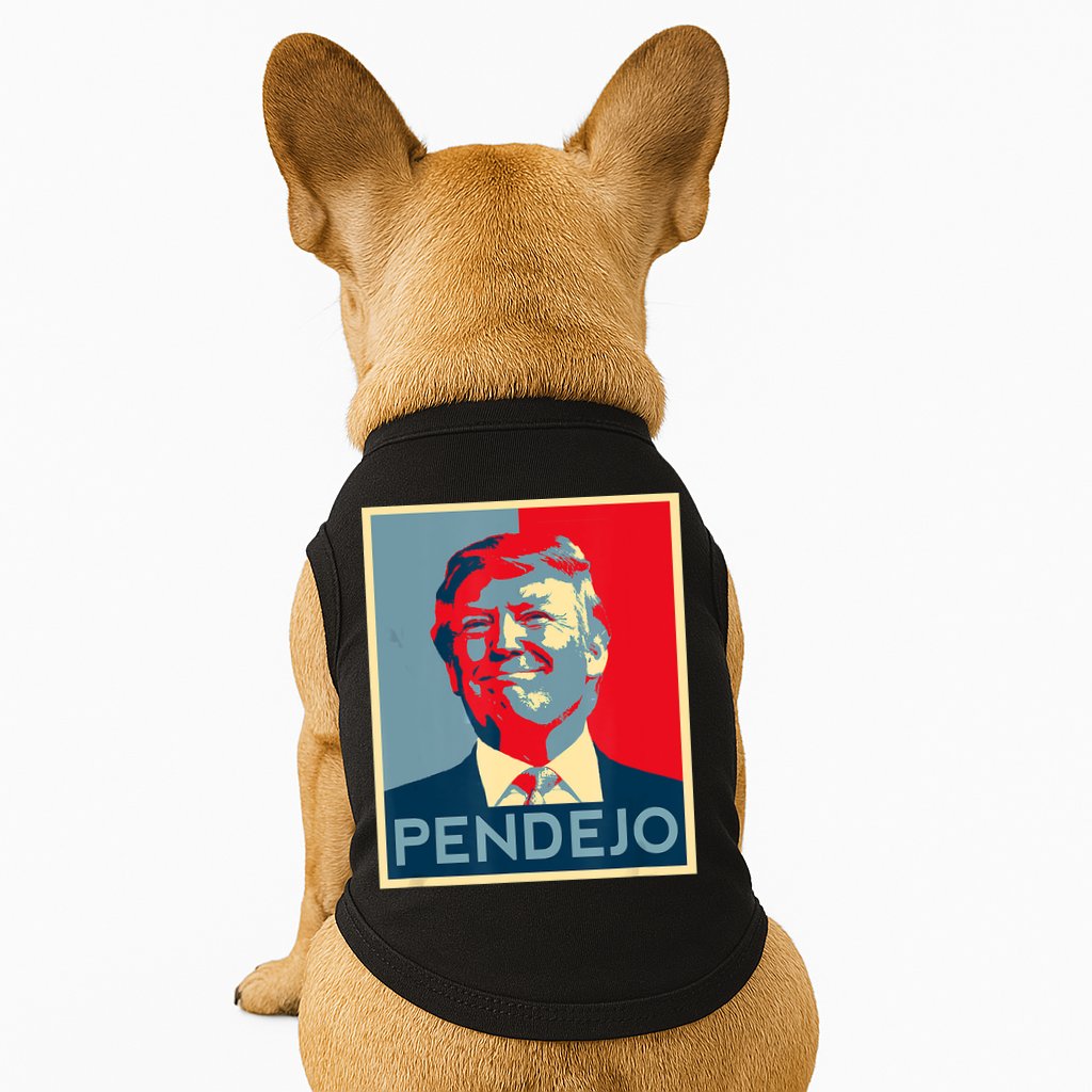 ANTI TRUMP Pendejo Trump USA American President Picture Doggie Tank
