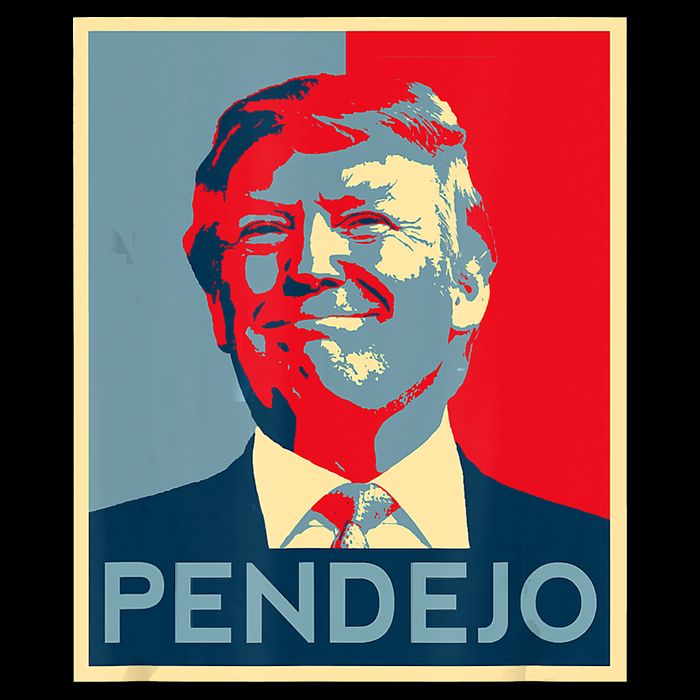 ANTI TRUMP Pendejo Trump USA American President Picture 7-Panel Snapback Hat