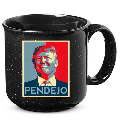 ANTI TRUMP Pendejo Trump USA American President Picture 15oz Campfire Ceramic Mug