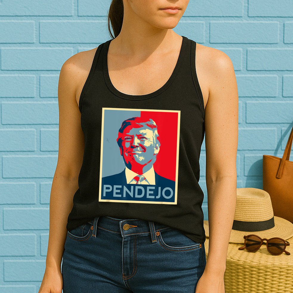 ANTI TRUMP Pendejo Trump USA American President Picture Womens Tank Top