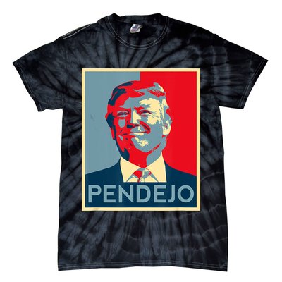 ANTI TRUMP Pendejo Trump USA American President Picture Tie-Dye T-Shirt