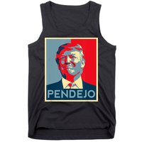 ANTI TRUMP Pendejo Trump USA American President Picture Tank Top