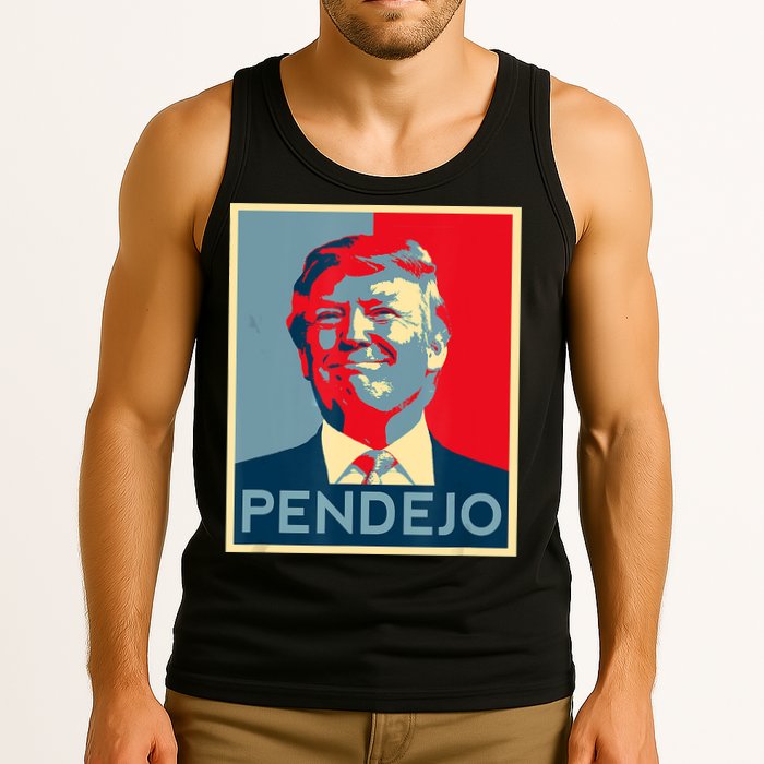 ANTI TRUMP Pendejo Trump USA American President Picture Tank Top