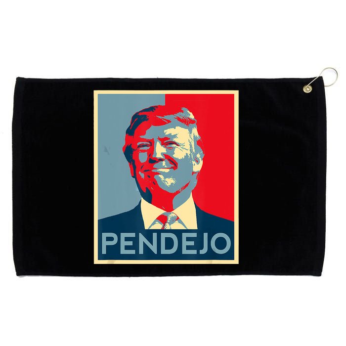 ANTI TRUMP Pendejo Trump USA American President Picture Grommeted Golf Towel