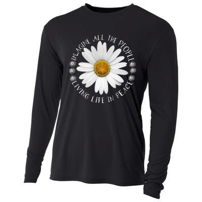 All The People Imagine Living Life In Peace Cooling Performance Long Sleeve Crew