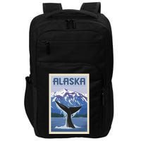 Alaska Travel Poster Impact Tech Backpack