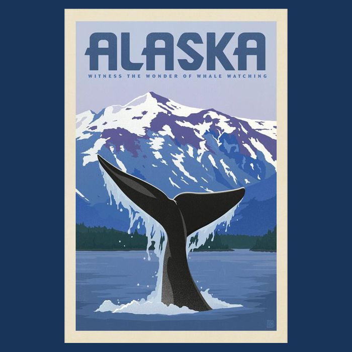 Alaska Travel Poster Poster
