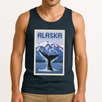 Alaska Travel Poster Tank Top