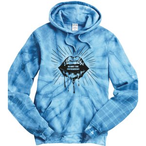 Abort The Patriarchy Tie Dye Hoodie