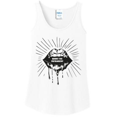 Abort The Patriarchy Ladies Essential Tank