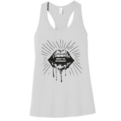 Abort The Patriarchy Women's Racerback Tank