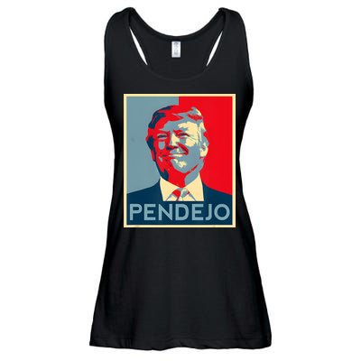 Anti Trump Pendejo Trump Usa American President Picture Ladies Essential Flowy Tank