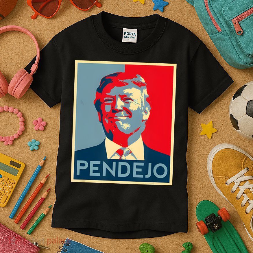 Anti Trump Pendejo Trump Usa American President Picture Kids T-Shirt