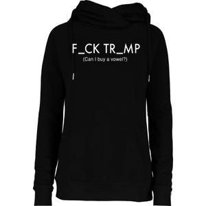 Anti Trump Protest Political Funny Trump Womens Funnel Neck Pullover Hood