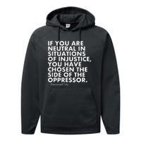 Anti Trump Protest Political Performance Fleece Hoodie