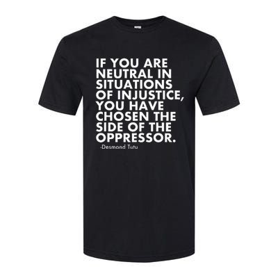 Anti Trump Protest Political Softstyle CVC T-Shirt