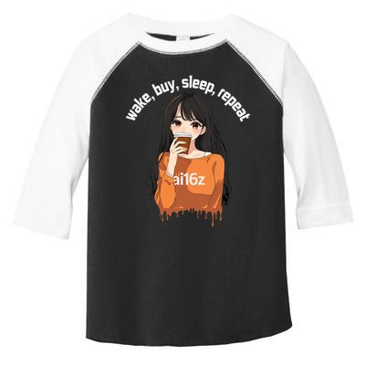 Ai16z The Pioneering Aidao Ai Agent Toddler Fine Jersey T-Shirt