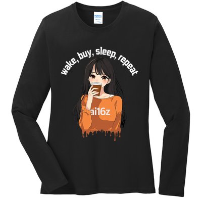 Ai16z The Pioneering Aidao Ai Agent Ladies Long Sleeve Shirt