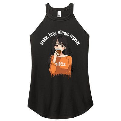 Ai16z The Pioneering Aidao Ai Agent Women's Perfect Tri Rocker Tank