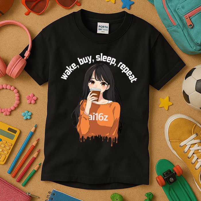 Ai16z The Pioneering Aidao Ai Agent Kids T-Shirt