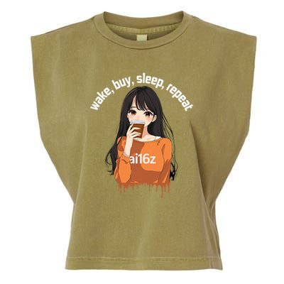 Ai16z The Pioneering Aidao Ai Agent Garment-Dyed Women's Muscle Tee