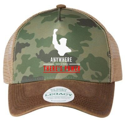 Anywhere There's People, There's Power Legacy Tie Dye Trucker Hat