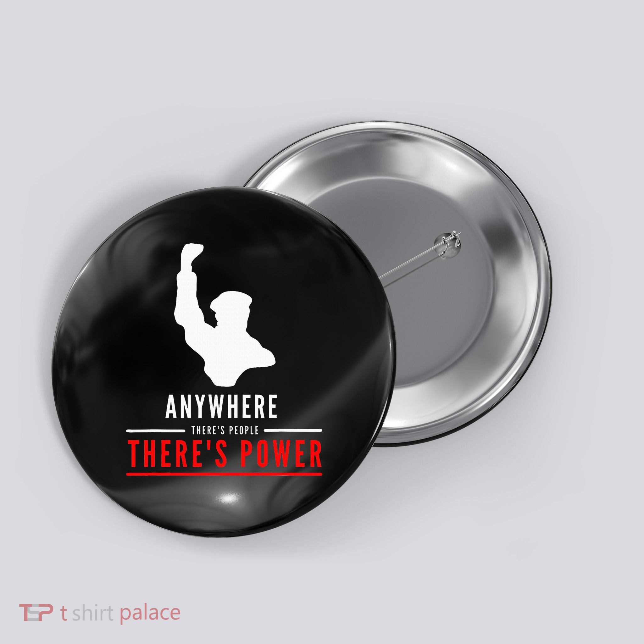 Anywhere There's People, There's Power Button
