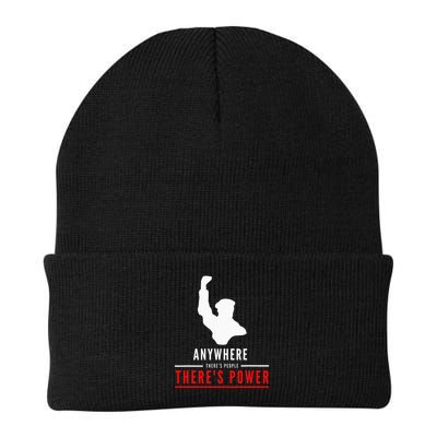 Anywhere There's People, There's Power Beanie