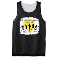 All The Pretty Walk Like This Funny Baseball Mesh Reversible Basketball Jersey Tank