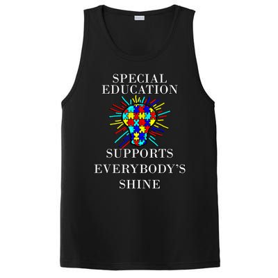 Autism Teacher Quote Special Education Support Awareness Gift PosiCharge Competitor Tank