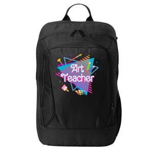 Art Teacher Retro Gift City Backpack