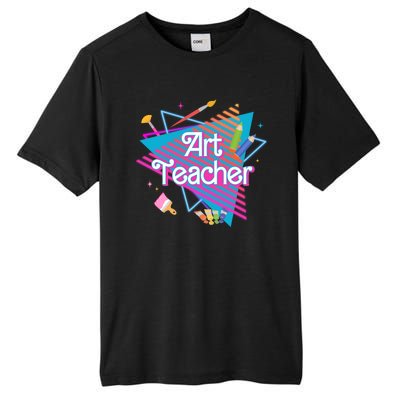 Art Teacher Retro Gift Tall Fusion ChromaSoft Performance T-Shirt