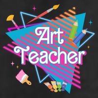 Art Teacher Retro Gift Beanie