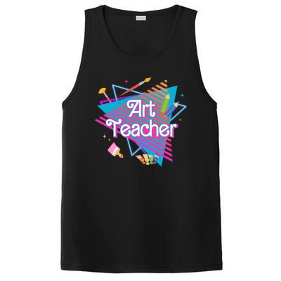 Art Teacher Retro Gift PosiCharge Competitor Tank