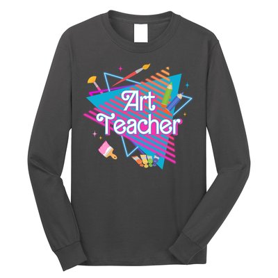 Art Teacher Retro Gift Long Sleeve Shirt