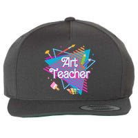 Art Teacher Retro Gift Wool Snapback Cap