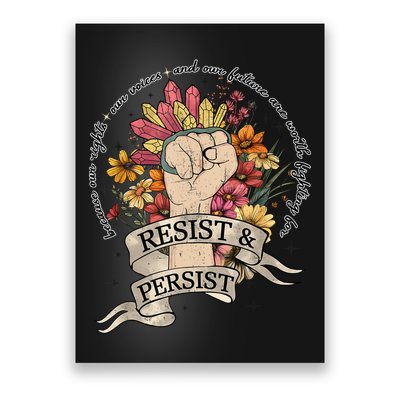 Anti Trump Resist Women Rights Protest Equality Feminist  Poster