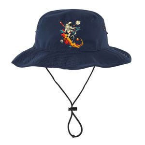 Astronaut T Rex Space Women Birthday Gifts Funny Legacy Cool Fit Booney Bucket Hat