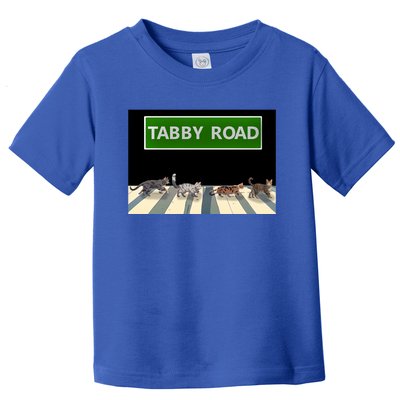 Anime Tabby Road Funny Cat Gift Toddler T-Shirt