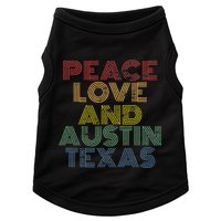 Austin Texas Retro Vintage Doggie Tank