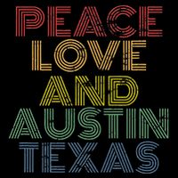 Austin Texas Retro Vintage Doggie Tank