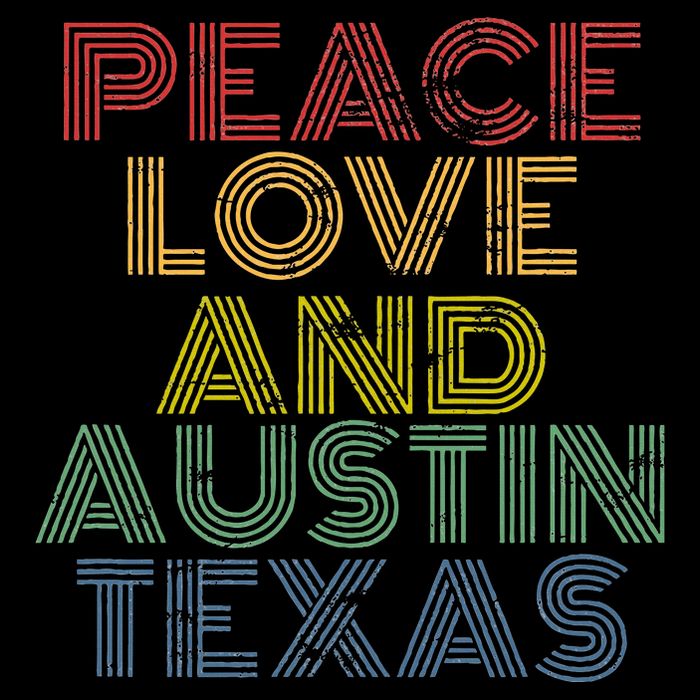 Austin Texas Retro Vintage Doggie Tank